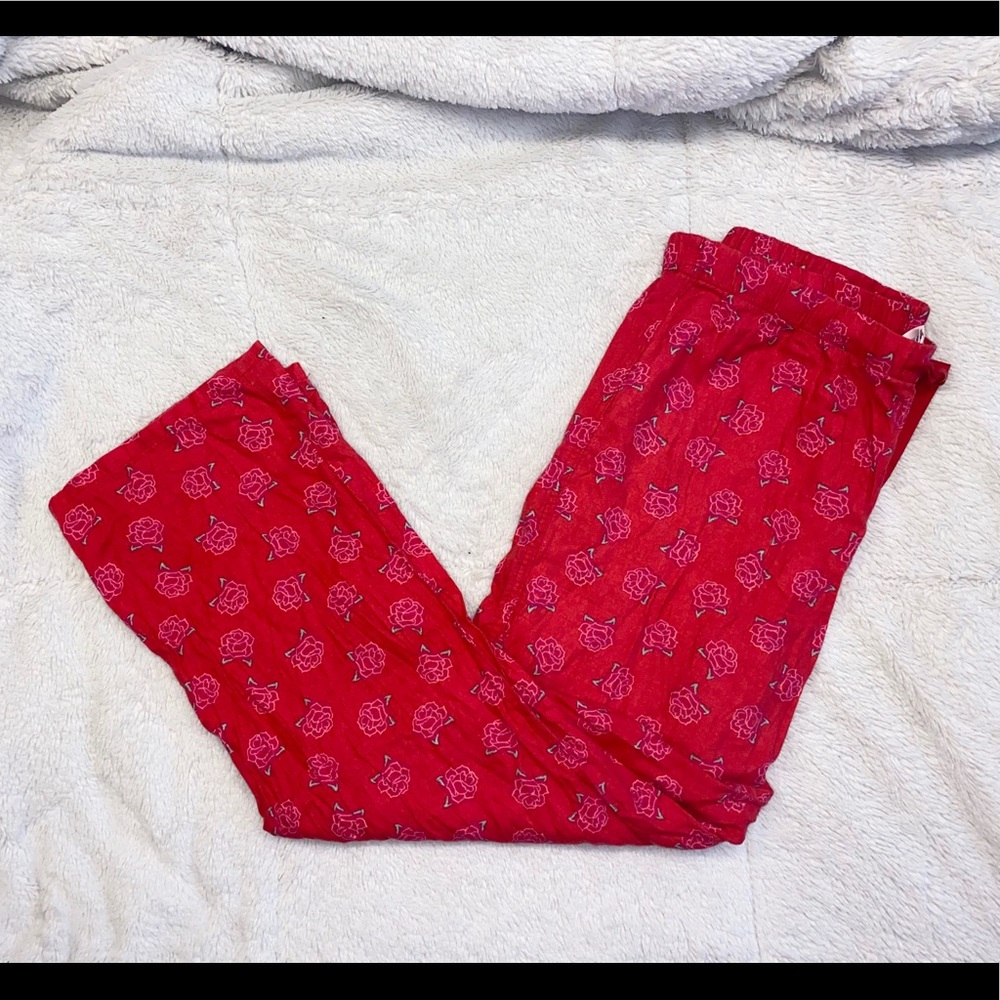 Victoria's Secret Rose Pajama Pants